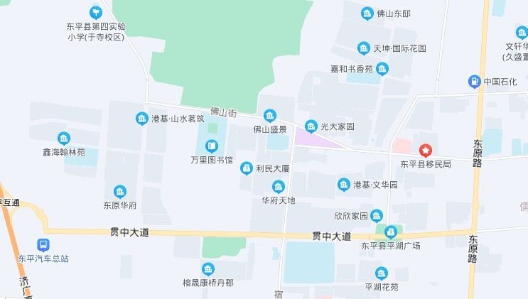 山東東平縣地圖詳解，地理特征與地方魅力探索