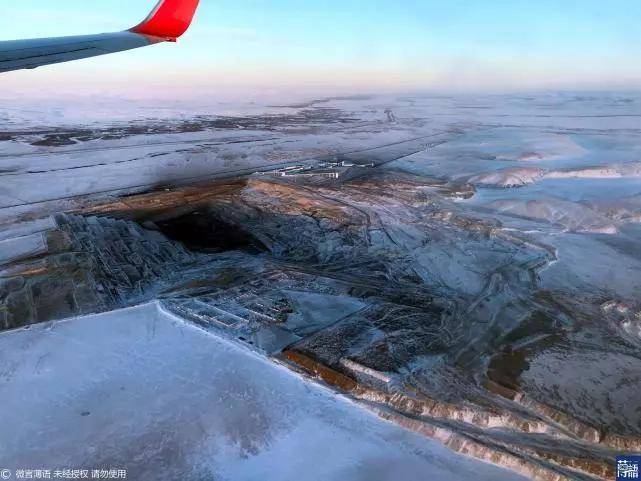 山航機長拍到泰山與黃河同框